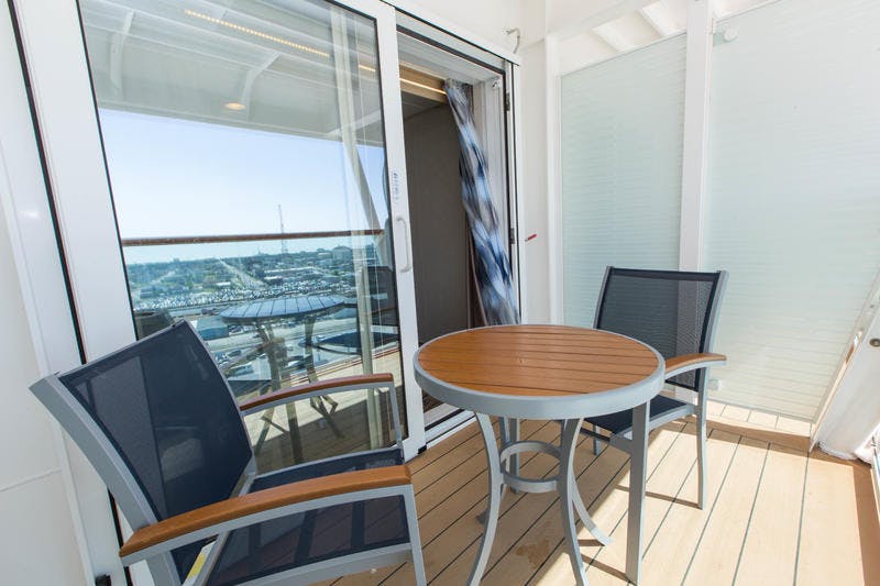 Deluxe Balcony Cabin on Royal Caribbean Navigator of the Seas Ship