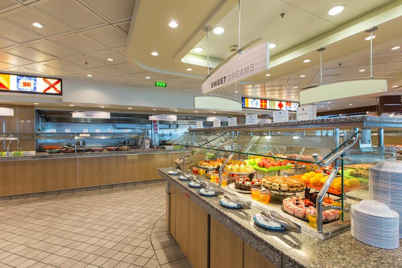 Windjammer Cafe on Royal Caribbean Navigator of the Seas Cruise Ship