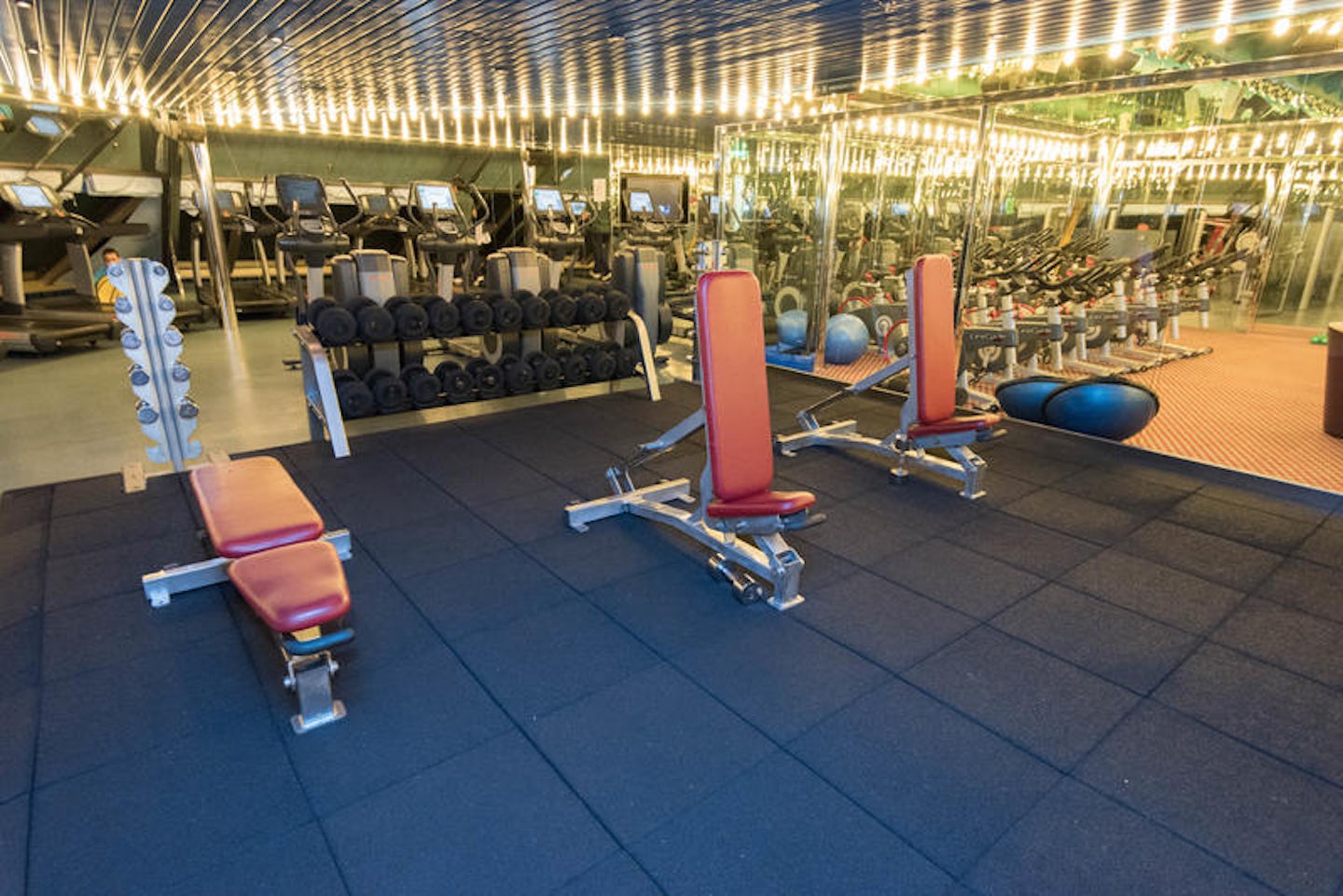 Fitness Center on Carnival Liberty