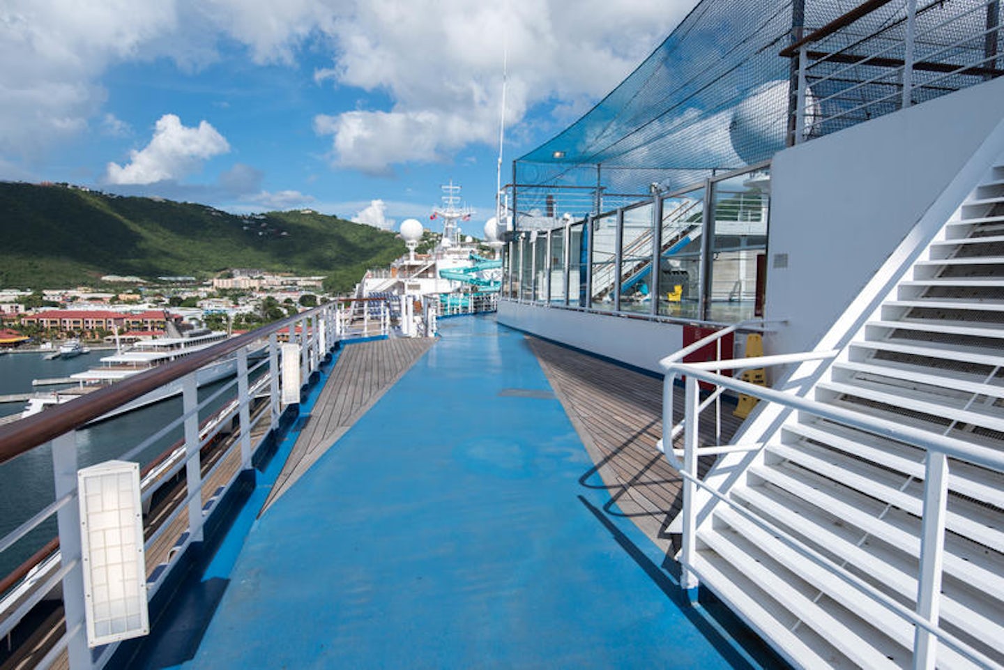 Jogging Track on Carnival Liberty