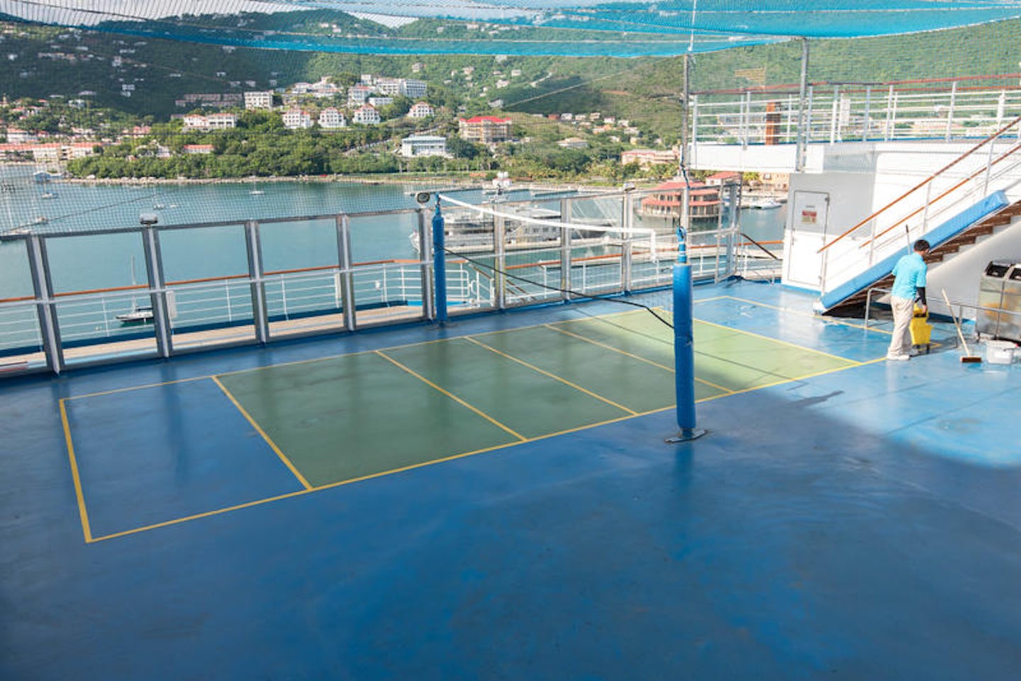 Sports Deck on Carnival Liberty