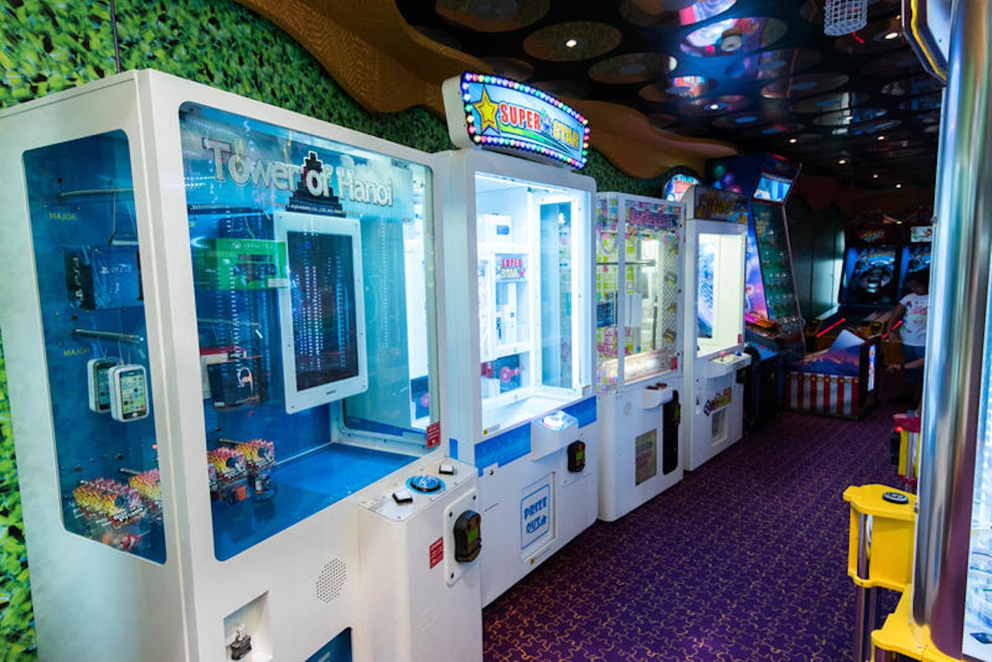 Without Batteries Arcade on Carnival Liberty