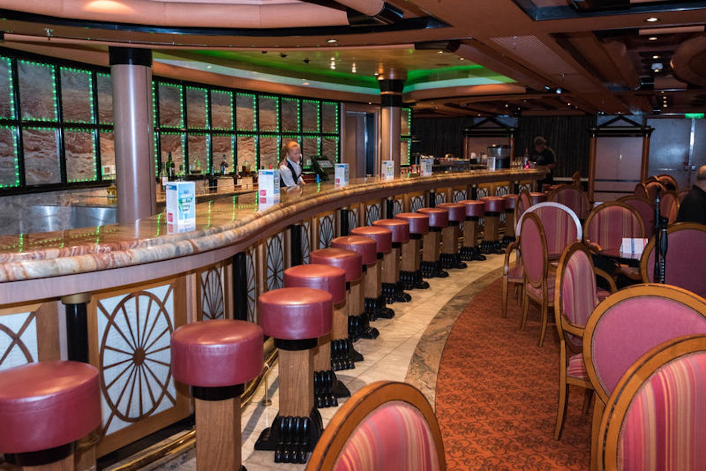 The Cabinet Bar on Carnival Liberty