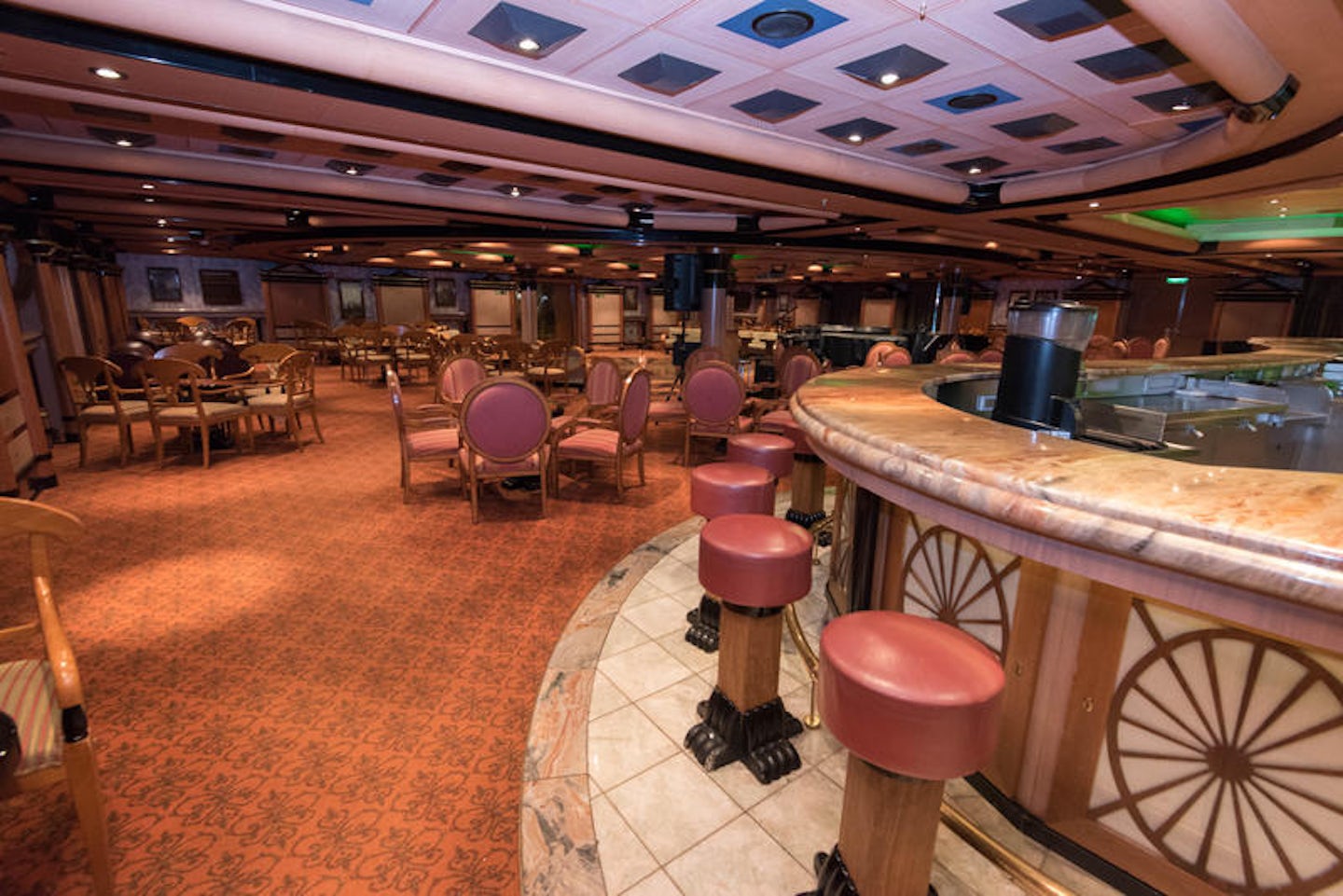 The Cabinet Bar on Carnival Liberty