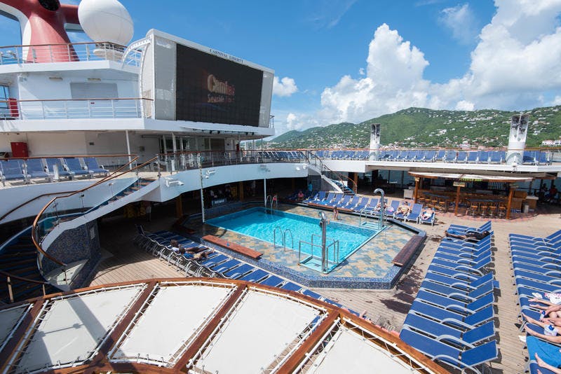 Tivoli Pool on Carnival Liberty Cruise Ship Cruise Critic