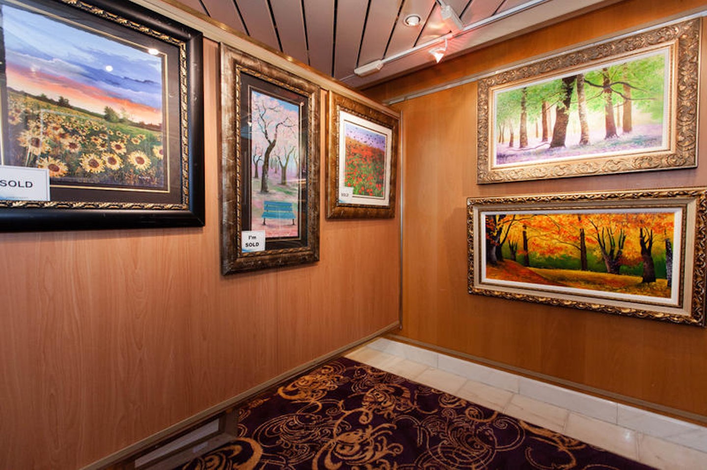 Art Gallery on Grandeur of the Seas
