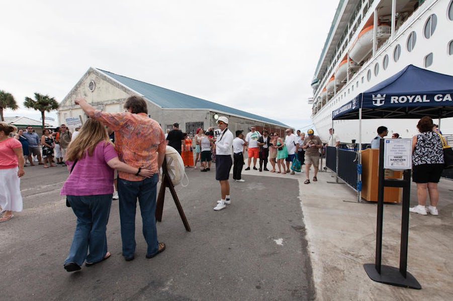 Exterior on Royal Caribbean Grandeur of the Seas Cruise Ship - Cruise