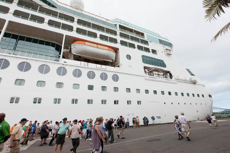Exterior on Royal Caribbean Grandeur of the Seas Cruise Ship - Cruise