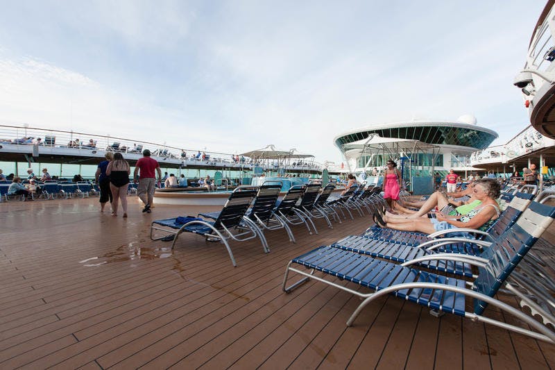 Main Pool on Royal Caribbean Grandeur of the Seas Cruise Ship Cruise