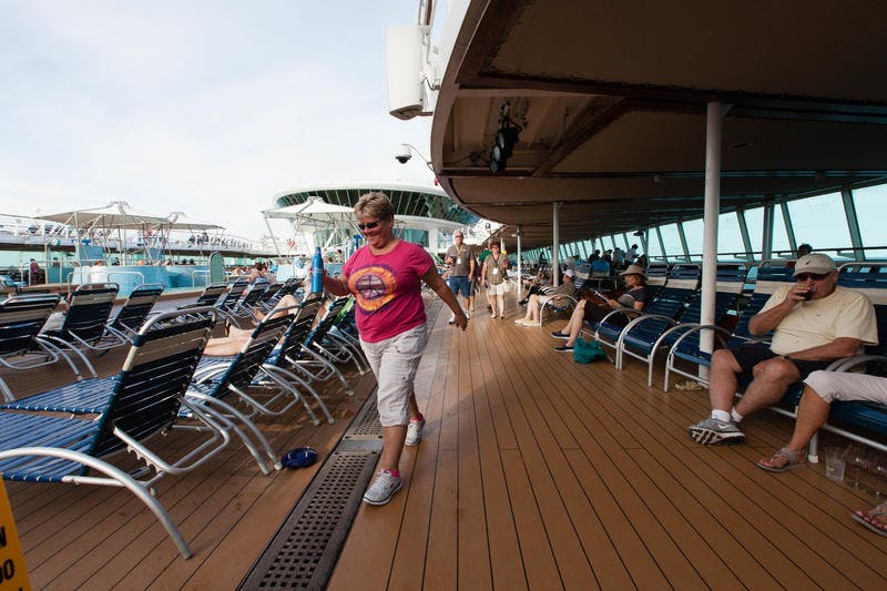 Main Pool on Royal Caribbean Grandeur of the Seas Cruise Ship Cruise