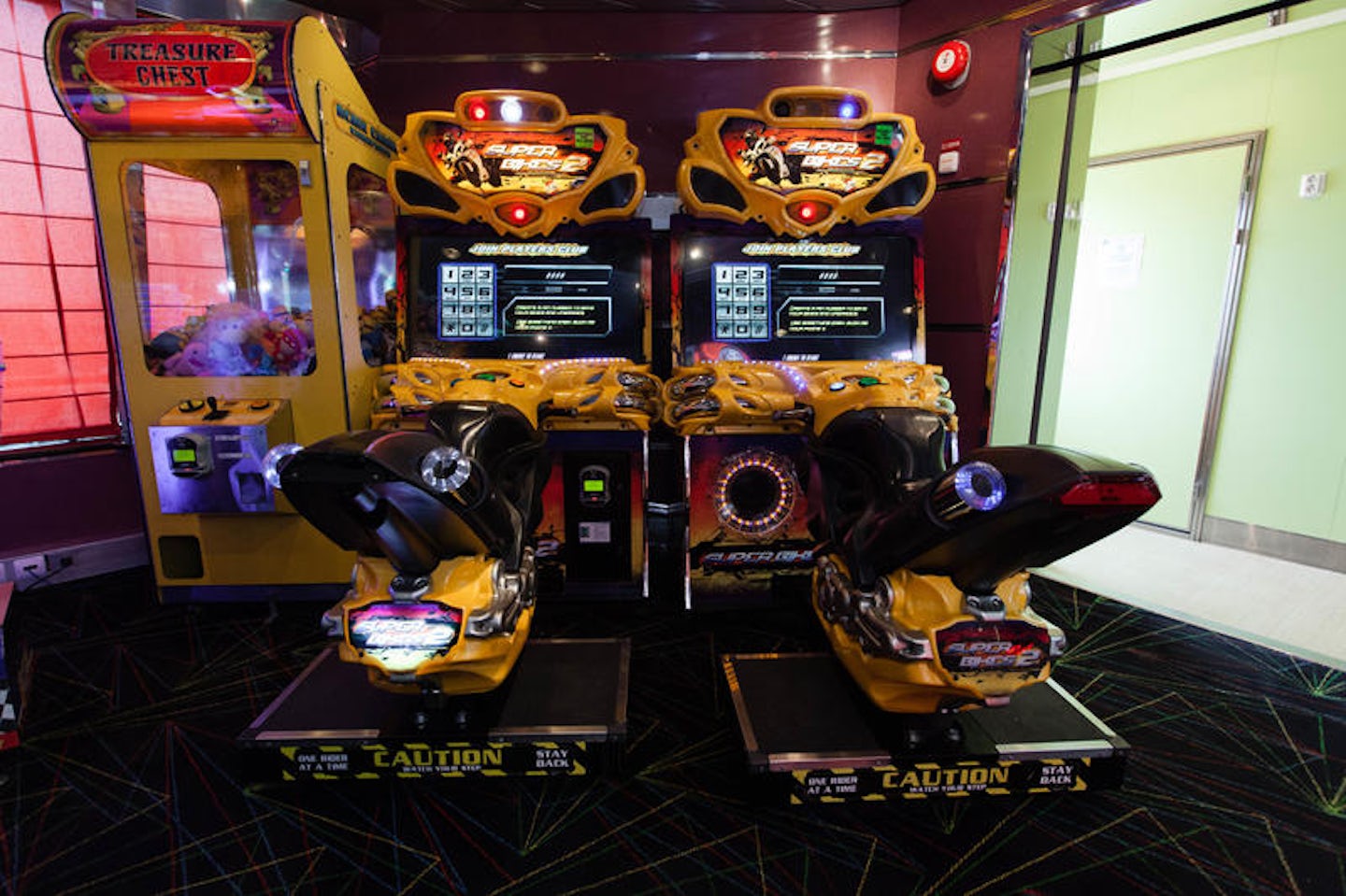 Video Arcade on Grandeur of the Seas