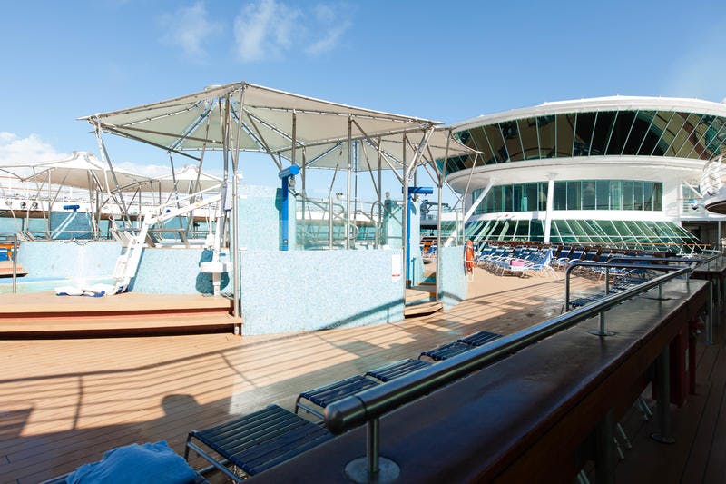 Main Pool on Royal Caribbean Grandeur of the Seas Cruise Ship Cruise