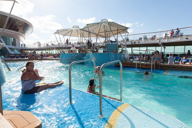Main Pool on Royal Caribbean Grandeur of the Seas Cruise Ship Cruise