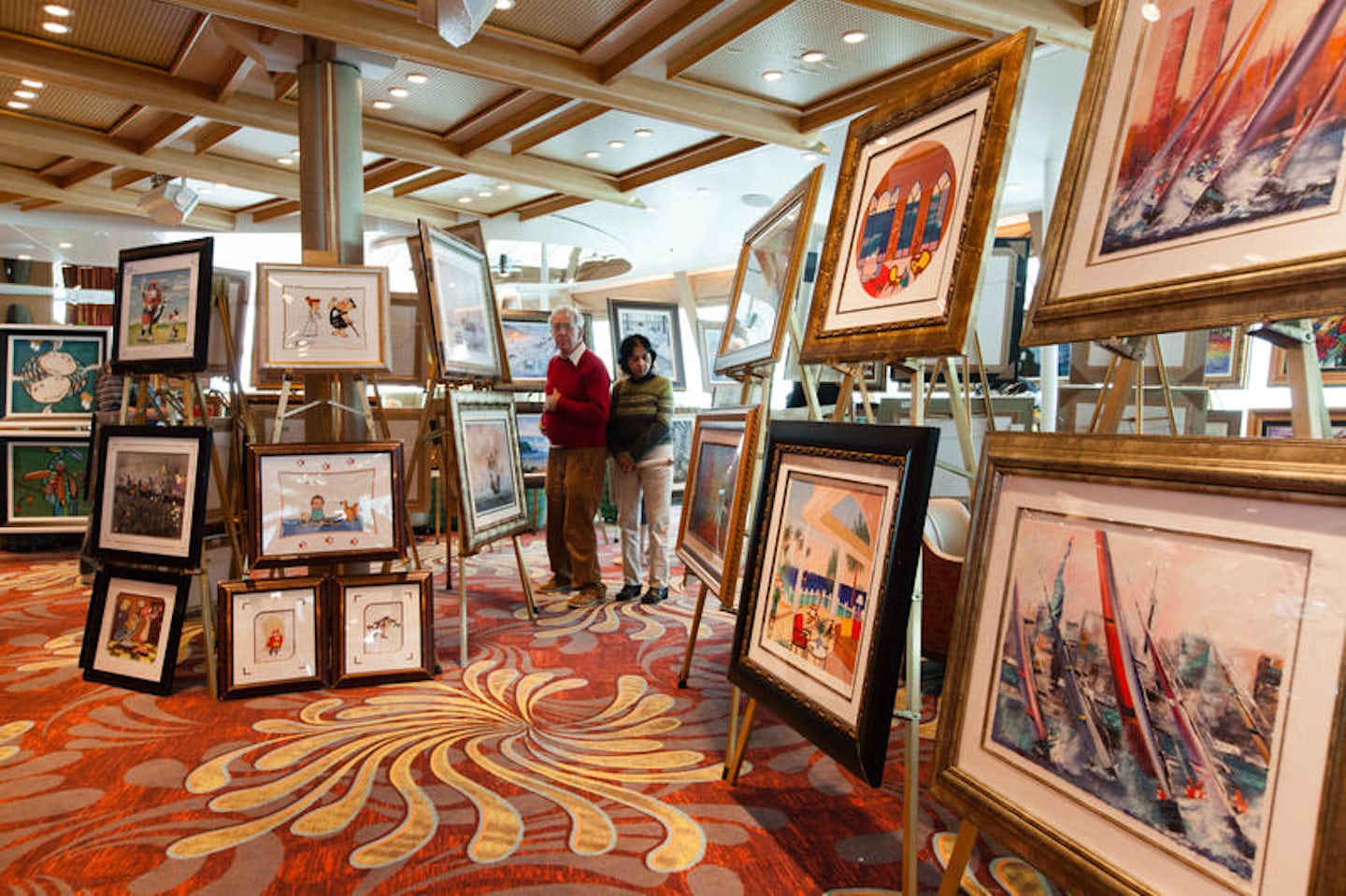 Art Auction on Grandeur of the Seas