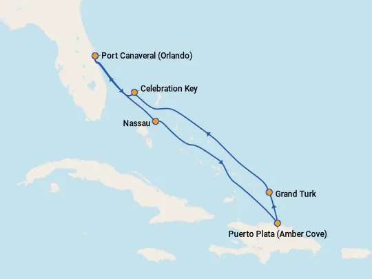 Best Carnival Cruises To Grand Turk 2026 2028 Itinerary 540x405 
