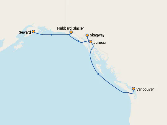 Best Cruises From Seward 2026 2028 Itinerary 540x405 