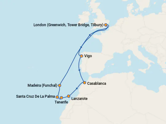 Best Cruises To Canary Islands 2026 2028 Itinerary 540x405 