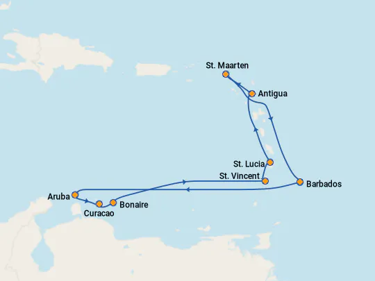 Best Cruises To The Caribbean 2026 2028 Itinerary 540x405 