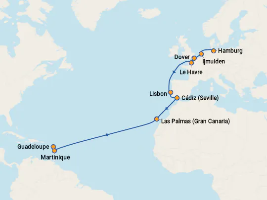 Best UK Cruises To Martinique 2026 2028 Itinerary 540x405 