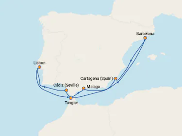 Celebrity Equinox Cruise Itinerary to Western Mediterranean on November