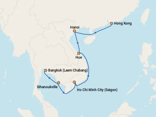 Viking Venus Cruise Itinerary to Asia on October 11, 2026