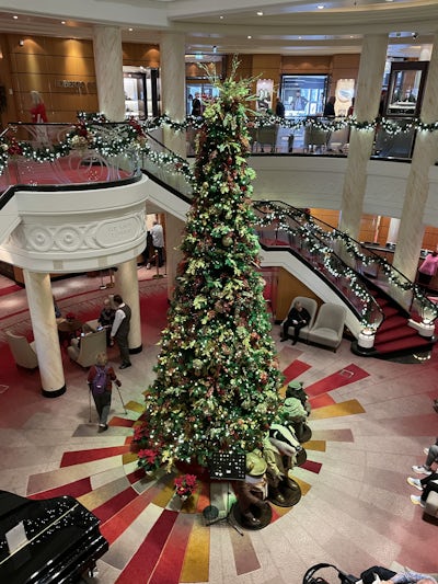 Grand Lobby at Christmas
