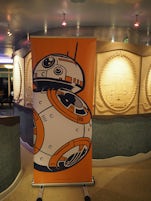 Theming for Star Wars day at Sea