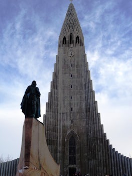 Hallgrimskirkja cathedral, Reykjavik.