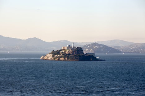 View of Alcatraz from the Ruby.