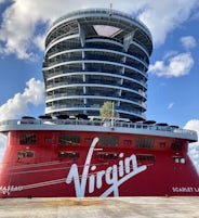 Scarlet Lady docked in Bimini