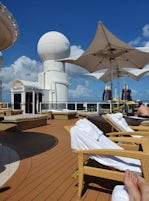 View of the serenity of Posh Beach Club