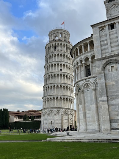 Leaning Tower of Pisa is on one of the included excursions! A lot to see here and we got to visit on Christmas. 