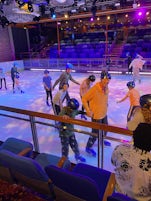 Skating on real ice!