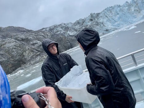 Floating huge ice - College Fjord 
