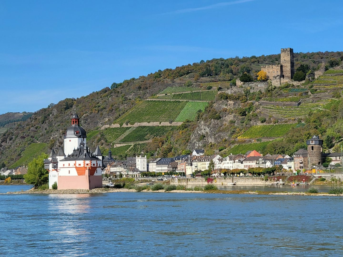 Sailing down the Rhine