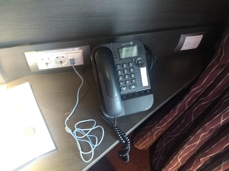 Phone placement, cannot be reached from the bed
