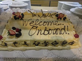 Welcome Onboard Cake!