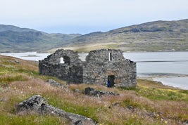 Hvalsey church in Greenland where the last Vikings were recorded in 1408.