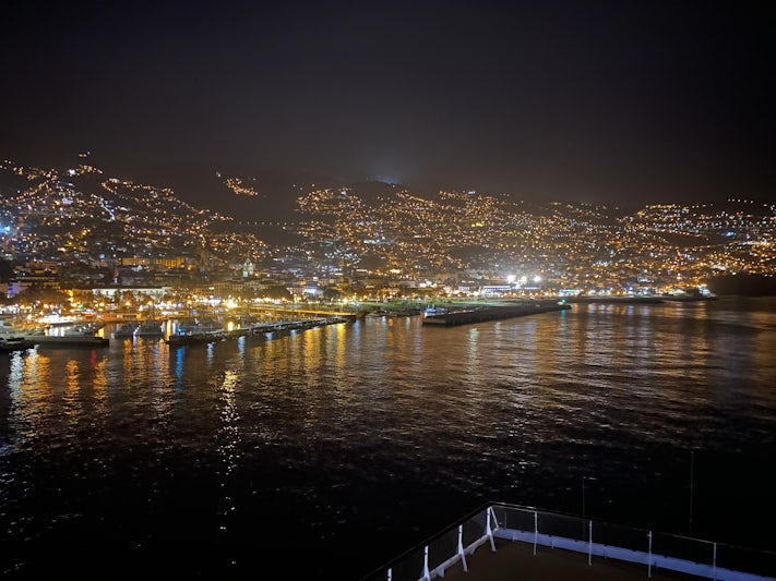 Funchal at night 