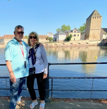An excursion in Strasbourg, France.
My husband and I.