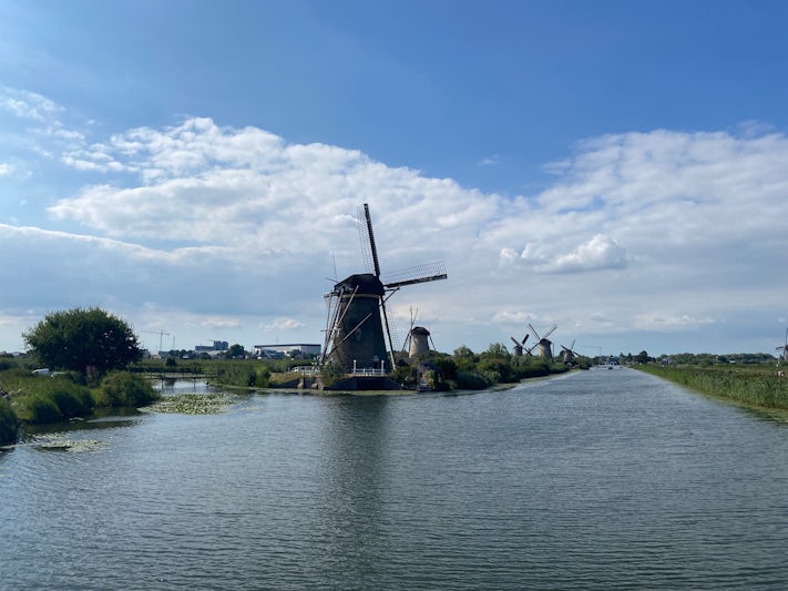 Windmill in Kinderdijk