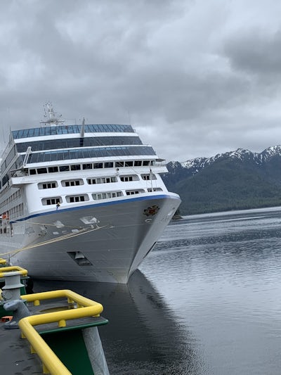 Docked in Alaska