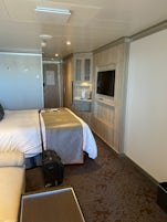 Another view of our larger balcony cabin. 