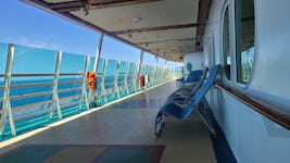From the deck of Royal Caribbean Adventure of The Seas.