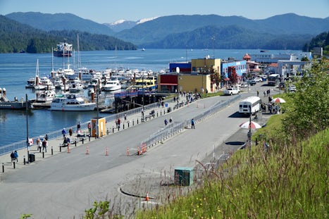 The town of Prince Rupert