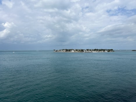 Key West, view from cabin deck 14 port side