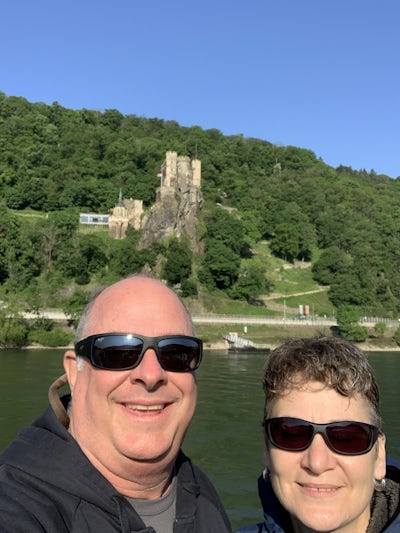 One of the Castles on the middle Rhine. 