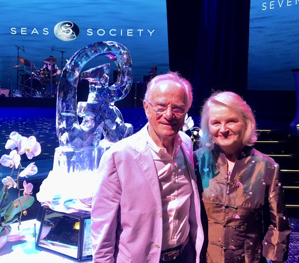 Reception on RSSC Explorer for Seven Seas Society members
