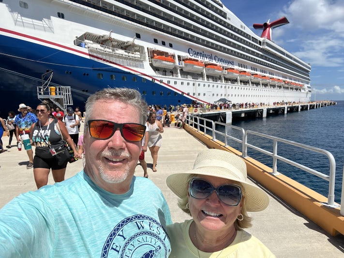 Getting ready to explore Cozumel on August 16, 2023