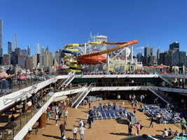 Lido Deck and water park 